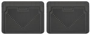 Husky Liners 12-13 Dodge Ram/88-09 Toyota 4Runner Heavy Duty Black 2nd Row Floor Mats