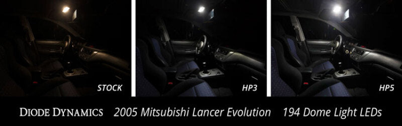 Diode Dynamics 194 LED Bulb HP5 LED - Amber (Single)