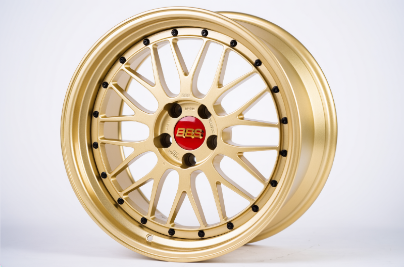BBS LM 18x10 5x114.3 ET20 F1 Championship Edition Gold Wheel (T14 Exclusive)