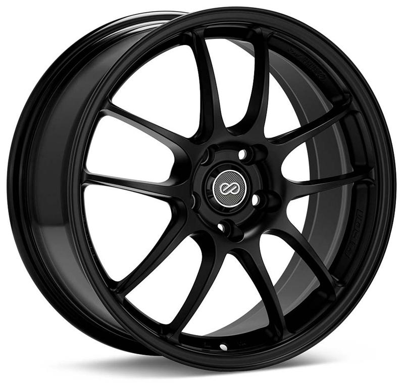 Enkei PF01 15x8 4x100 35mm Offset Black Wheel (MOQ 40)