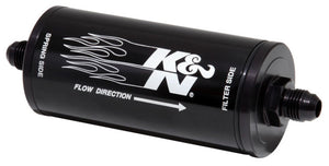 K&N 2in OD x 6in L 6AN 25 Micron In-Line Fuel/Oil Filter