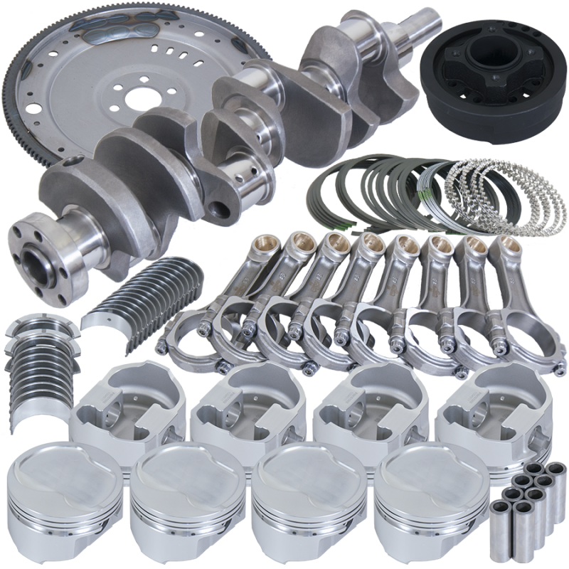 Eagle Ford 302 3.250in Crank 5.400in I-Beam Rod -16cc 4.030in Pistons 164 Tooth FW Balanced Assembly