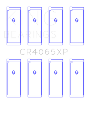 King Engine Bearings Nissan KA-24DE (Size 0.50 Oversized) Performance Rod Bearing Set