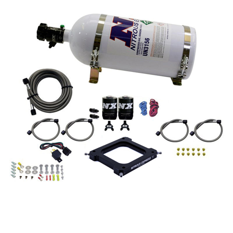 Nitrous Express 4500 Assassin Plate System Pro Power Alcohol 100-500HP (10lb Bottle)