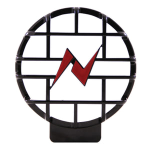 ANZO Protective Lens Universal 6in HID Black Protective Lens w/ ANZO USA Logo (Pair)