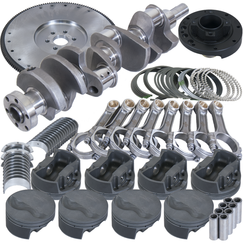 Eagle Ford 302 3.400in Crank 5.400in I-Beam Rods 4.040in Pistons 157 Tooth FW Balanced Assembly