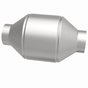 MagnaFlow Conv Univ 2.25in Inlet/Outlet Center/Center Round 3in Body L x 5in W x 8.75in Overall L