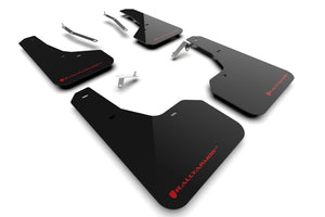 Rally Armor 22-24 Subaru Forester & Wilderness Black UR Mud Flap w/Red Logo