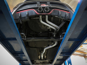 aFe Takeda 2-1/2in to 3in  SS-304 Cat-Back Exhaust w/ C/F Tips 13-17 Hyundai Veloster L4-1.6L