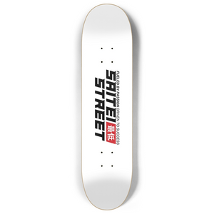 Iconic WHT/BLK Skate Deck