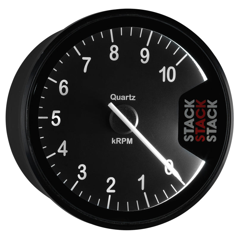 Autometer Stack Clubman Tachometer 80mm 0-10K RPM - Black