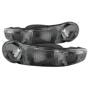 xTune GMC Sierra Denali 00-06 Bumper Lights Smoke CBL-GD00-SM