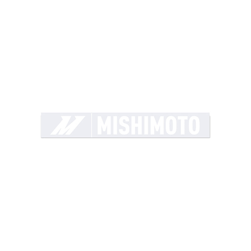 Mishimoto Small Silver Decal