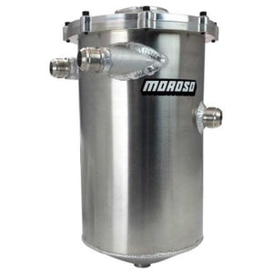 Moroso MMPS Split Top 16in Tall 8in Dia 7.5qt Dry Sump Tank