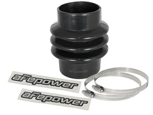 aFe Magnum FORCE Intake Coupling Kit (3 IN ID to 3-1/8 IN ID x 4-3/4 IN L) Straight Black