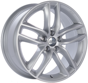BBS SX 18x8 5x112 ET44 Sport Silver Wheel -57mm