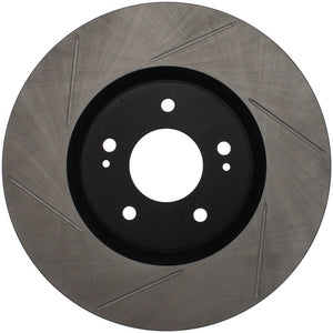 StopTech Power Slot 03-06 Evo 8 & 9 Slotted Right Front Rotor