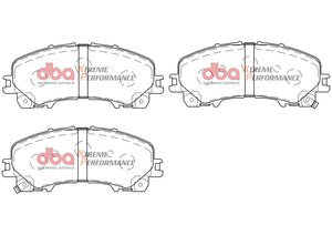 DBA 14-19 Infiniti Q50 (Base & Premium Incl Hybrid) XP Performance Front Brake Pads