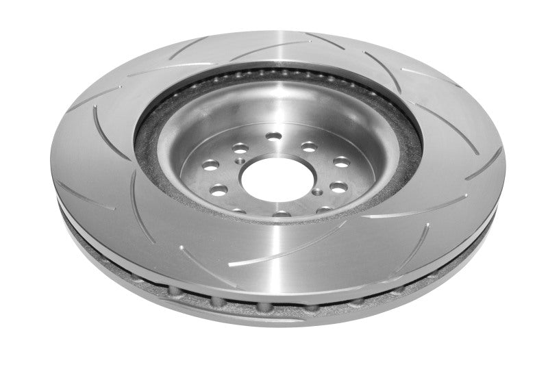 DBA 18-21 Subaru WRX STI (w/19in Wheels & 6 Piston Brembo Caliper) Front Slotted Street Series Rotor