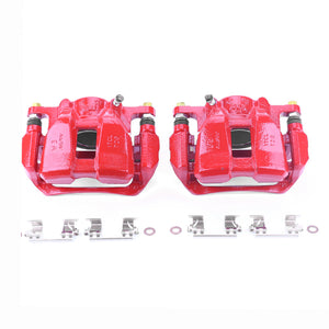Power Stop 13-18 Honda Accord Front Red Calipers w/Brackets - Pair