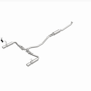MagnaFlow 16-18 Honda Civic L4 2.0L Street Series Cat-Back Exhaust w/ Polished Tips