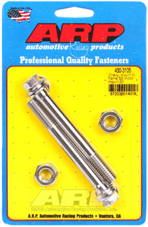 ARP Chevy Mount to Frame SS Motor Mount Bolt Kit
