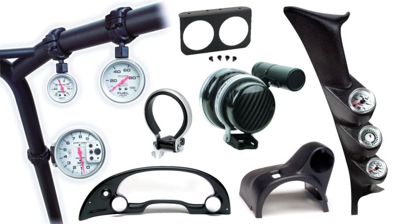 Autometer Gauge Work Pods & Pillars Ratchet Fasteners -- 10 Pack