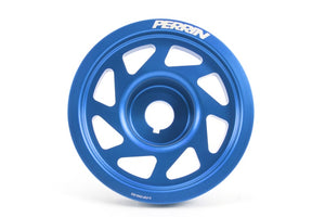 PERRIN 93-14 Subaru Impreza (Incl. 02-14 WRX) / 04-21 STI (w/o AC) Lightened Crank Pulley - Blue