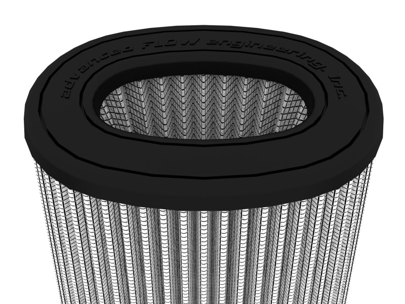aFe MagnumFLOW Air Filter PDS (5-1/4x3-3/4)F x (7-3/8x5-7/8)B x (4-1/2x4)T (Inverted) x 8-3/4in H
