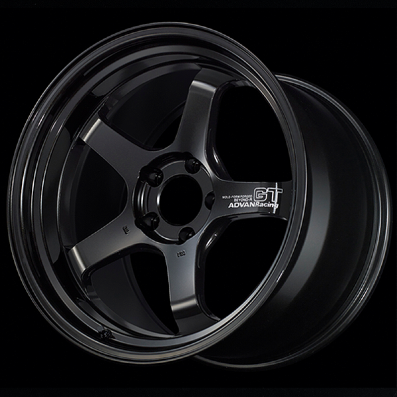 Advan GT Beyond-R 18X9.5 / +12 Offset / 5x114.3 BC / 73mm Bore / Racing Titanium Black