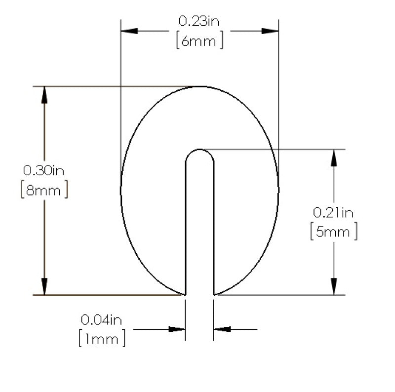 aFe Magnum FORCE Replacement Edge Trim Kit 1/16 IN X 36 IN L