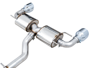 AWE Subaru BRZ/ Toyota GR86/ Toyota 86 Touring Edition Cat-Back Exhaust- Diamond Black Tips