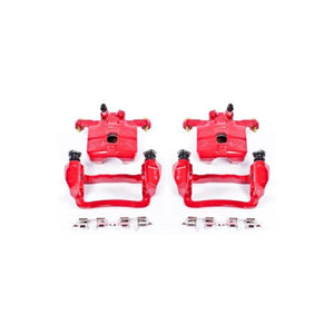 Power Stop 05-06 Saab 9-2X Rear Red Calipers w/Brackets - Pair