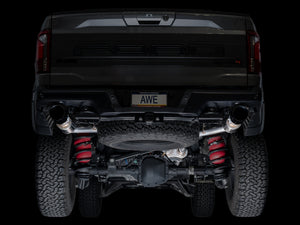 AWE Gen 3 Raptor R SwitchPath Exhaust - Diamond Black Tips