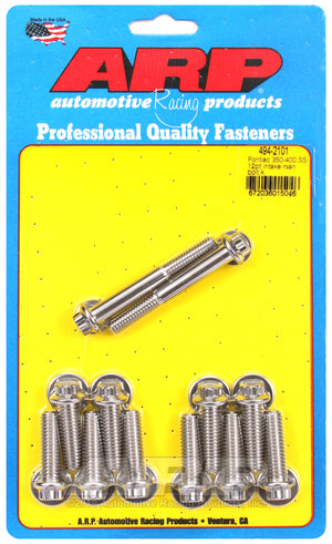 ARP Pontiac 350-400 SS 12pt Intake Manifold Bolt Kit