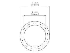 aFe Magnum FORCE Cold Air Intake System Spare Parts Kit (3/4in ID x 24in L)