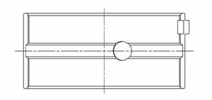 ACL Austin/MG 4 970-1098-1275cc 1961-78 ACL Race Series Engine Crankshaft Main Bearing Set