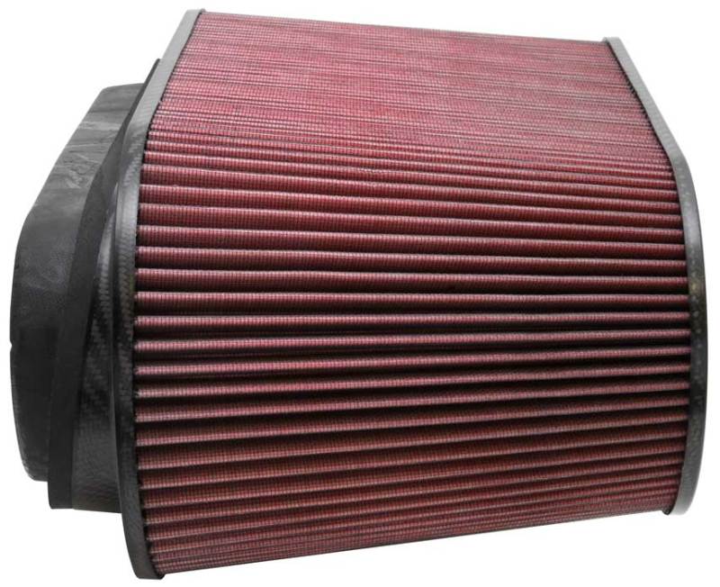 K&N Custom Racing Unique Oval Tapered Filter 17.313in OL B/7.75in OW B/14.625inOL T/6.125inOW T/9in