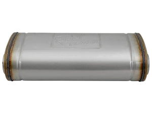 aFe MACH Force-Xp Muffler 2-1/2 IN ID Offset/Dual x 18 IN L x 8 IN W x 5 IN H - Oval Body