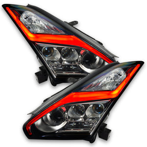 Oracle 15-21 Nissan GT-R RGB+W (Lightning Bolt) Headlight DRL Kit- w/o Controller