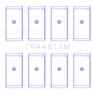 King Engine Bearings Mitsubishi G32/G63 (Size +0.75mm) Connecting Rod Bearing Set