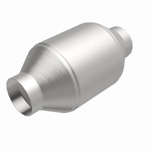 MagnaFlow Conv Univ 5inch Spun Met. 2.5inch C/C