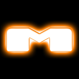 ORACLE Lighting Universal Illuminated LED Letter Badges - Matte Wht Surface Finish - M