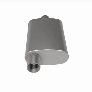 MagnaFlow Muffler Trb SS 4X9 14 2.5/2.5