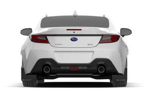 Rally Armor 22-25 Subaru BRZ / Toyota GR86 Black UR Mud Flap w/White Logo