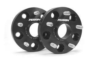 PERRIN Subaru 25mm Wheel Spacers 5x114.3 BP w/56mm Hub - Black