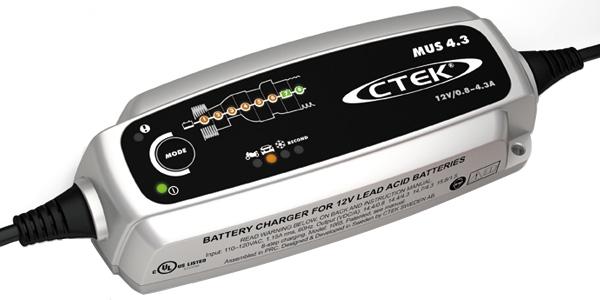 CTEK Battery Charger - MUS 4.3 Test & Charge - 12V