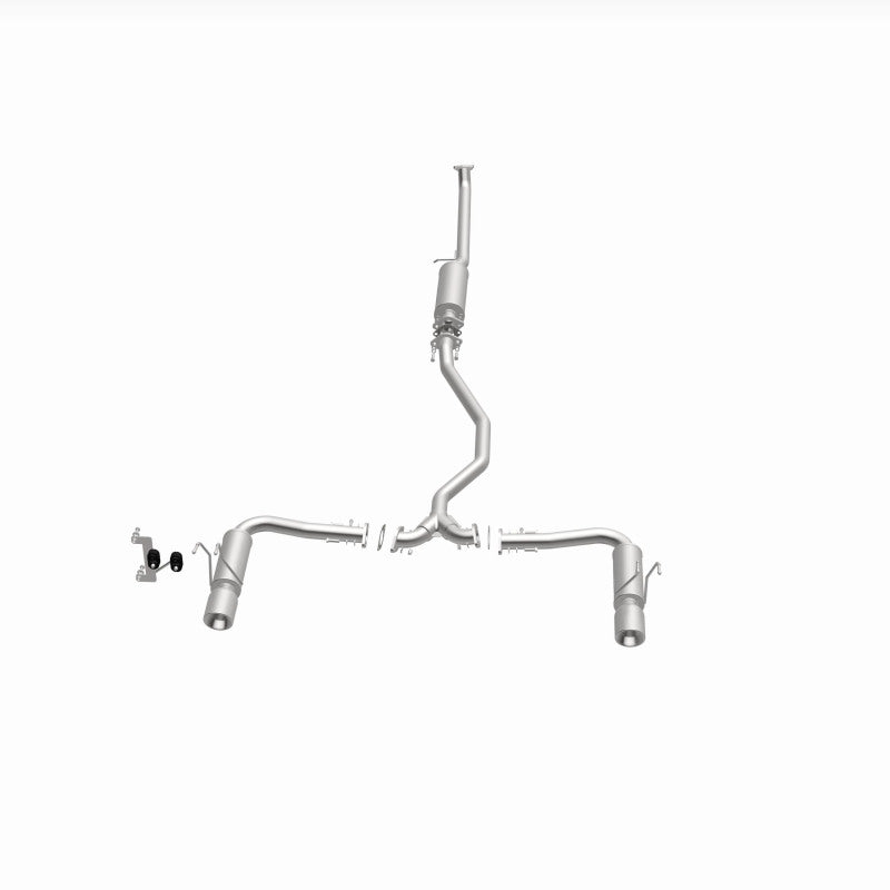 MagnaFlow 16-18 Honda Civic L4 2.0L Street Series Cat-Back Exhaust w/ Polished Tips