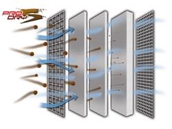 aFe MagnumFLOW Air Filters IAF PDS A/F PDS 5-1/2F x (7x10)B x (6-3/4x5-1/2)T (Inv) x 5-3/4H