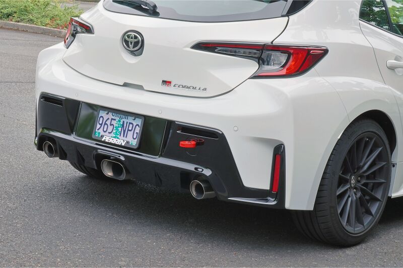 PERRIN 23-26 Toyota GR Corolla Rear Tow Hook - Red